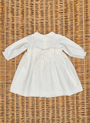 Flannel Dress With Smock