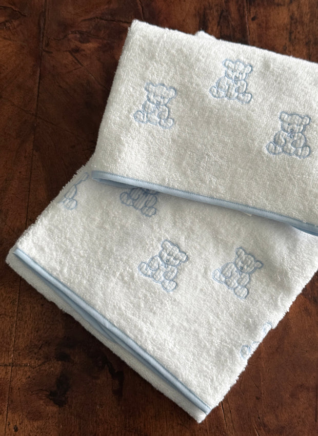 SET DI ASCIUGAMANI CON ORSETTI