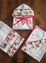 Towel Set For Children - Little Red Riding Hood