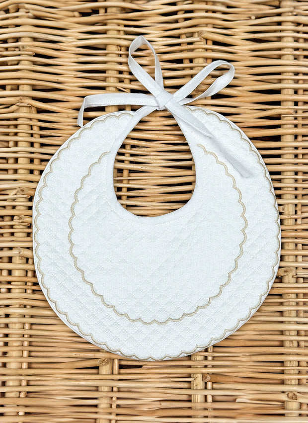Scallopped Bib