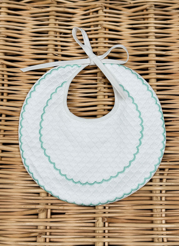 Scallopped Bib