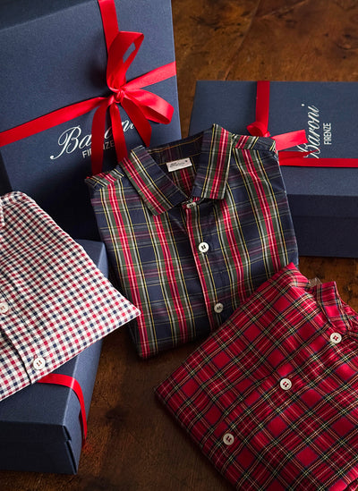 Long Sleeve Cotton Tartan shirt