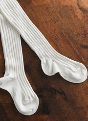Warm Cotton Tights - Ribbed