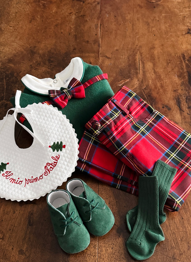 Pantaloni Scozzesi Eleganti da Bimbo