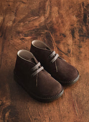 brown suede clarks