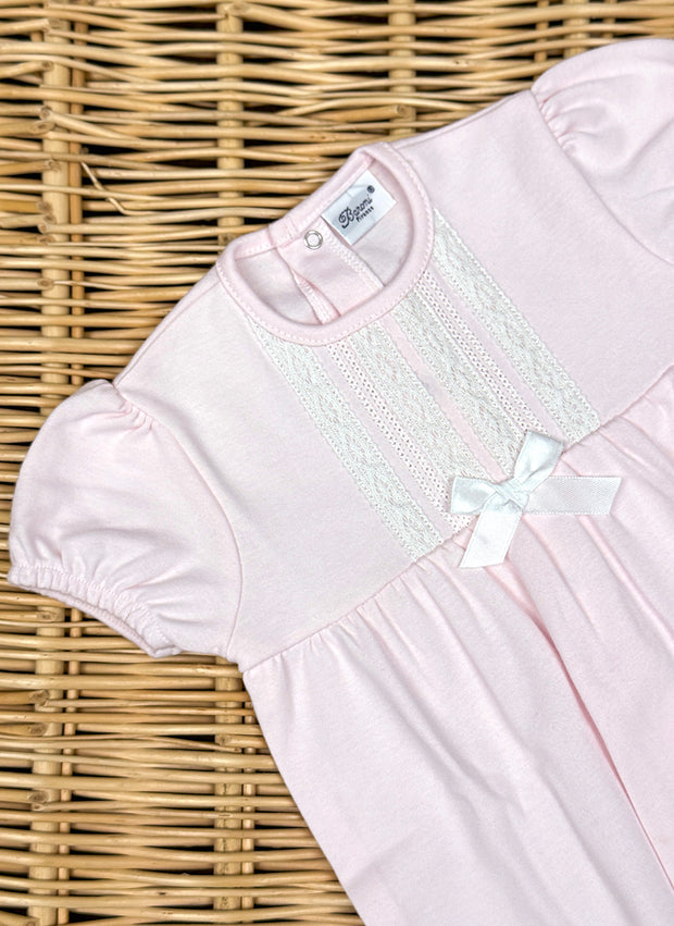 Pagliaccetto di Jersey con Pizzo