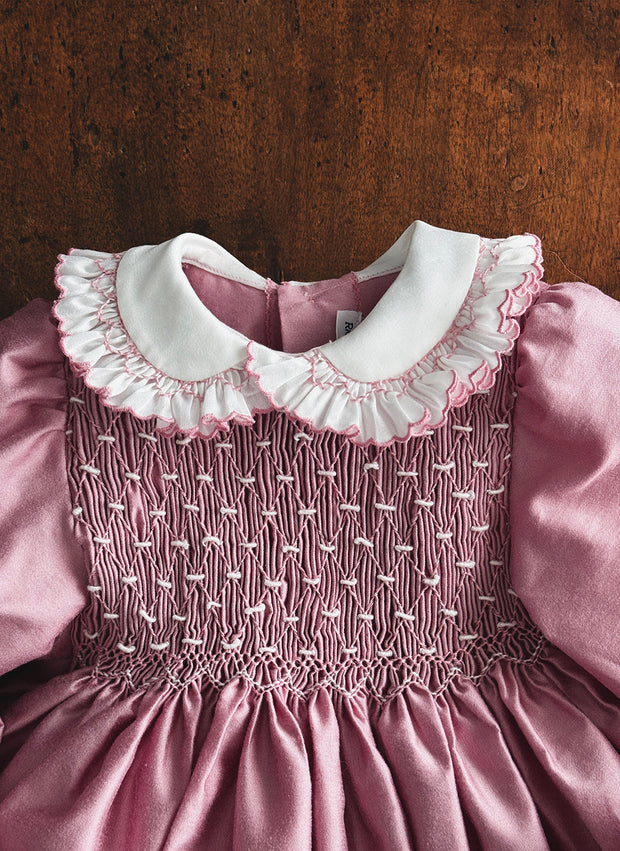 pink elegant dress for girls