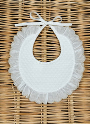 Piquet Bib with Rouches