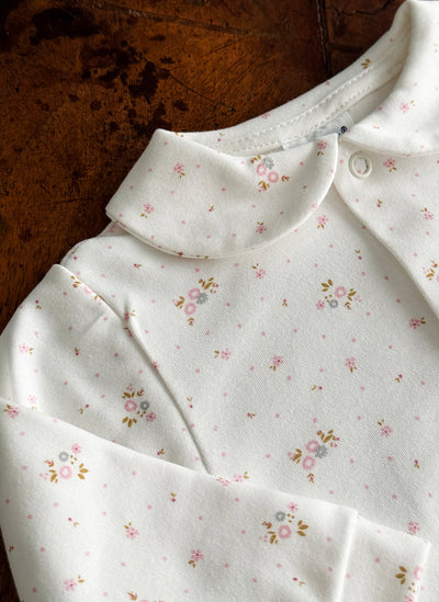 Jersey onesie for baby girls