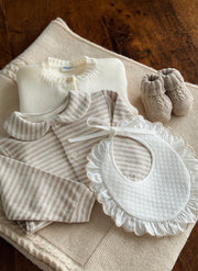 Jersey Sleepsuit For Newborn - Stripes