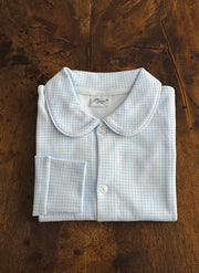 Pigiamino in cotone a quadretti per bimbo