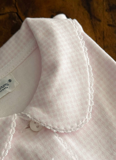 Checkered Cotton PJ - Girls