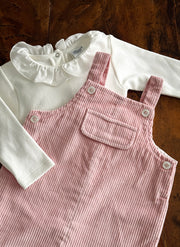 Salopette di velluto per Bimba - Lunga