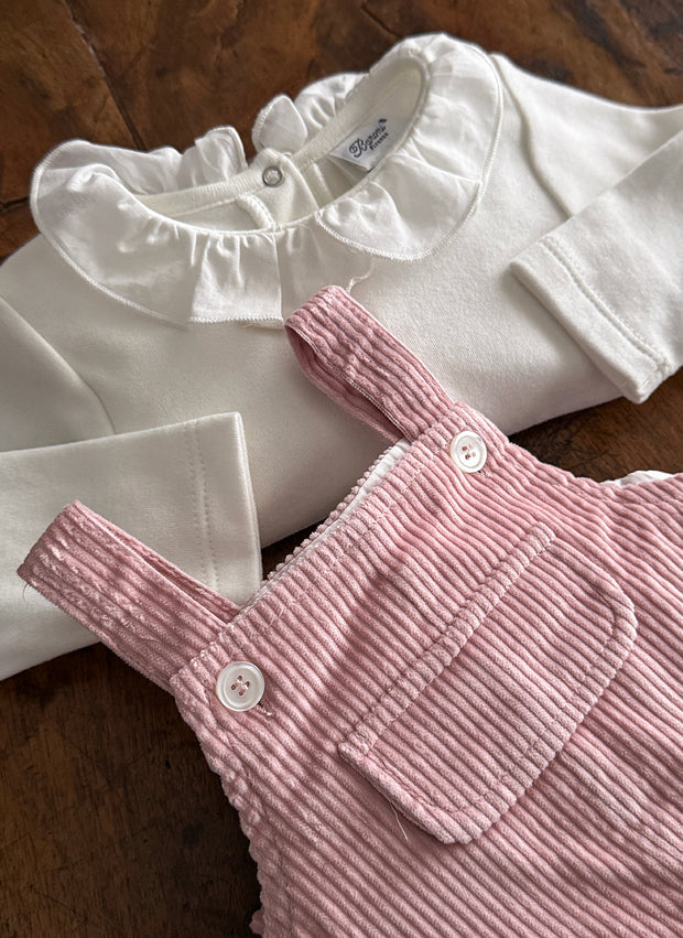 Salopette di velluto per Bimba - Lunga