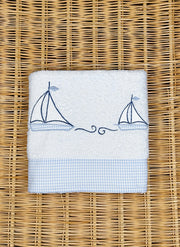 Boats Beach Towel