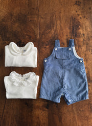 Salopette di velluto bambino