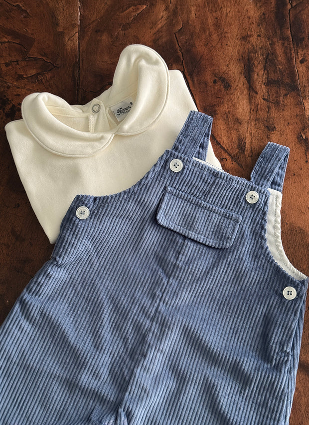 Salopette di velluto bambino