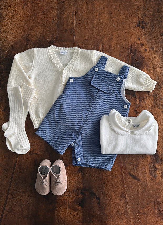 Salopette di velluto bambino