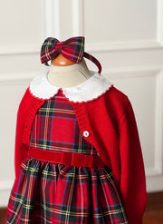 Abito scozzese senza maniche