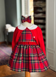 Abito scozzese senza maniche