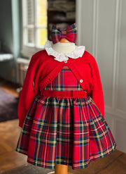 Abito scozzese senza maniche