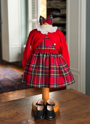 Abito scozzese senza maniche
