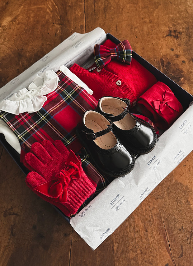 Abito scozzese senza maniche