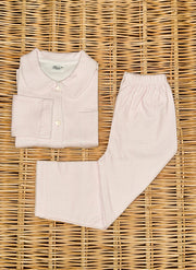 checked pink pj for girl