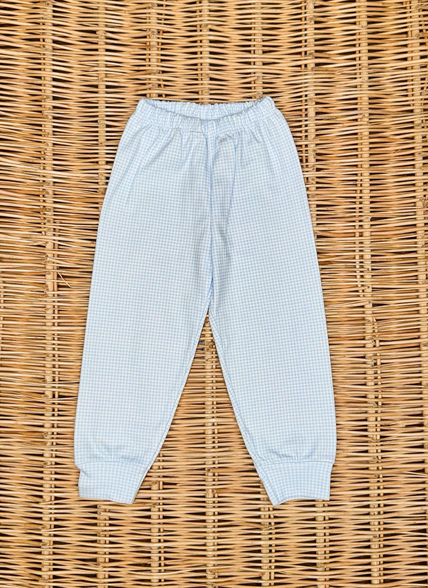 Pigiamino in cotone a quadretti per bimbo