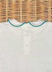 Polo a maniche lunghe - Verde Smeraldo