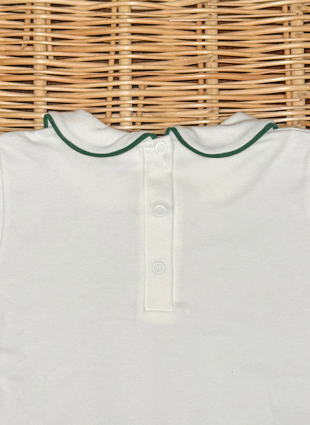 Polo a maniche lunghe - Verde