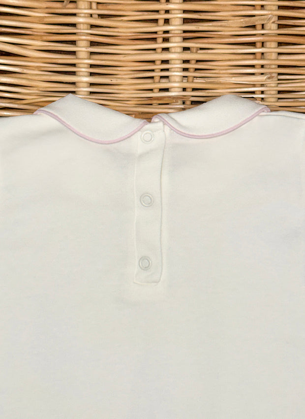 Polo a maniche lunghe - Rosa