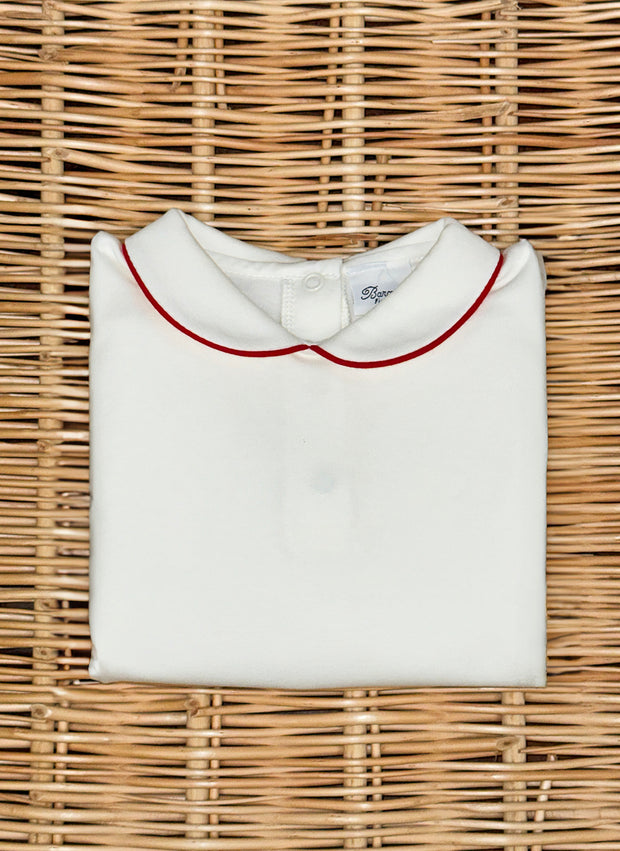 Polo a maniche lunghe - Rosso