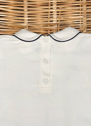 Polo a manica lunga -  Blu