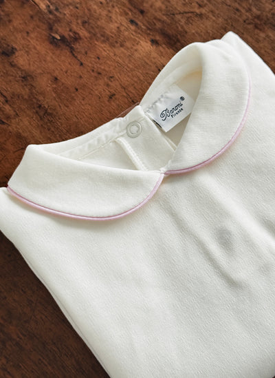 Polo a maniche lunghe - Rosa