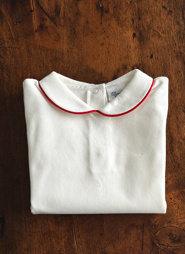 Polo a maniche lunghe - Rosso