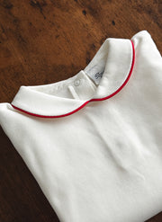 Polo a maniche lunghe - Rosso