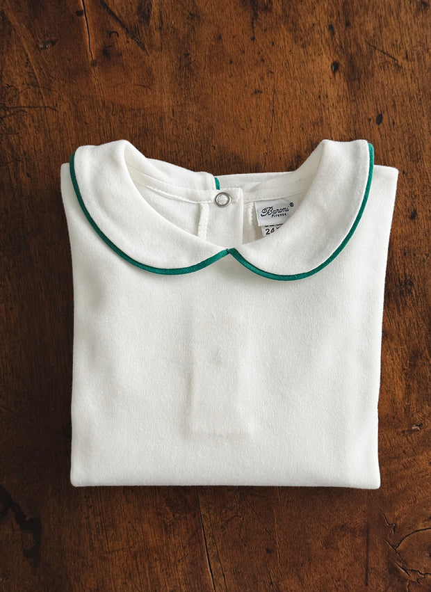 Polo a maniche lunghe - Verde Smeraldo