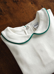 Polo a maniche lunghe - Verde Smeraldo