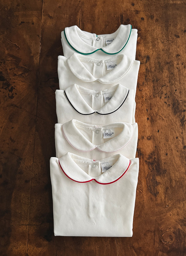 Polo a manica lunga - Panna