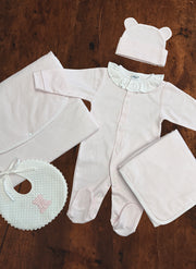 Jersey Sleepsuit - Checkered