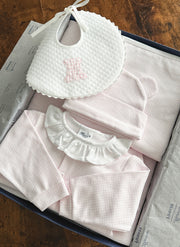 cotton pink onesie for newborn