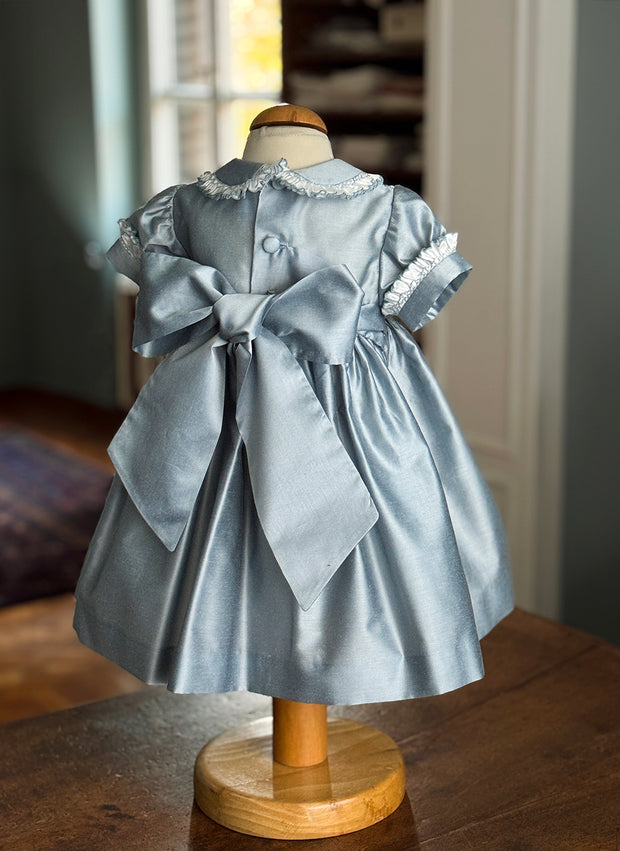 Abito da cerimonia per bambina con Smock