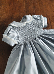 Abito da cerimonia per bambina con Smock