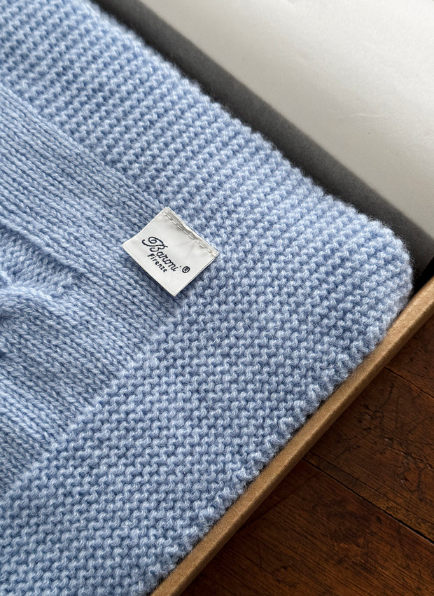 COPERTINA IN PURO CASHMERE 