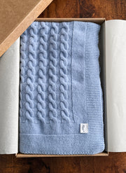 COPERTINA IN PURO CASHMERE 