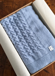 COPERTINA IN PURO CASHMERE 