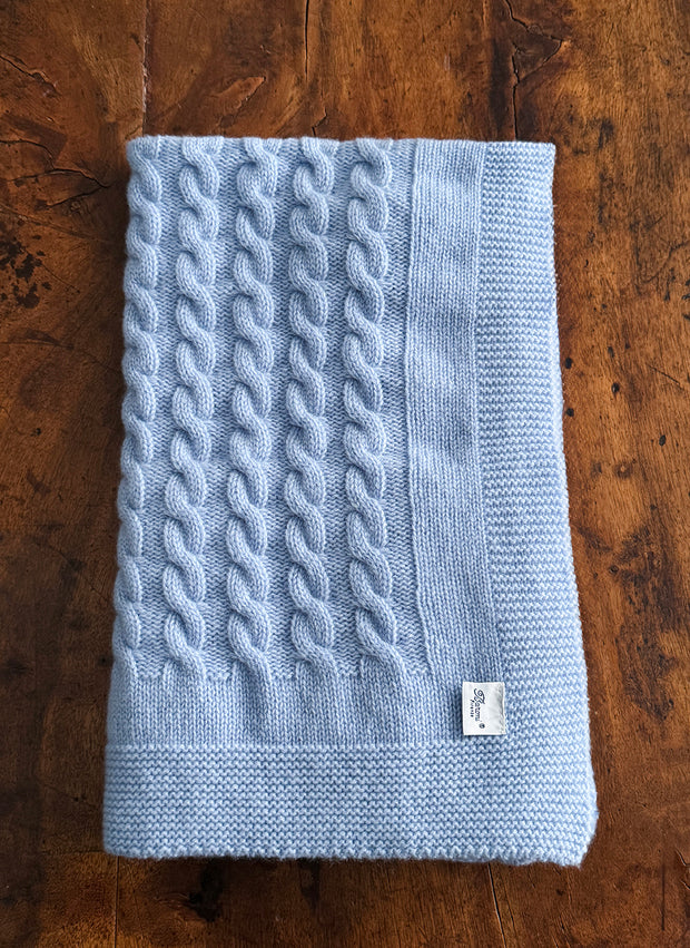 COPERTINA IN PURO CASHMERE 