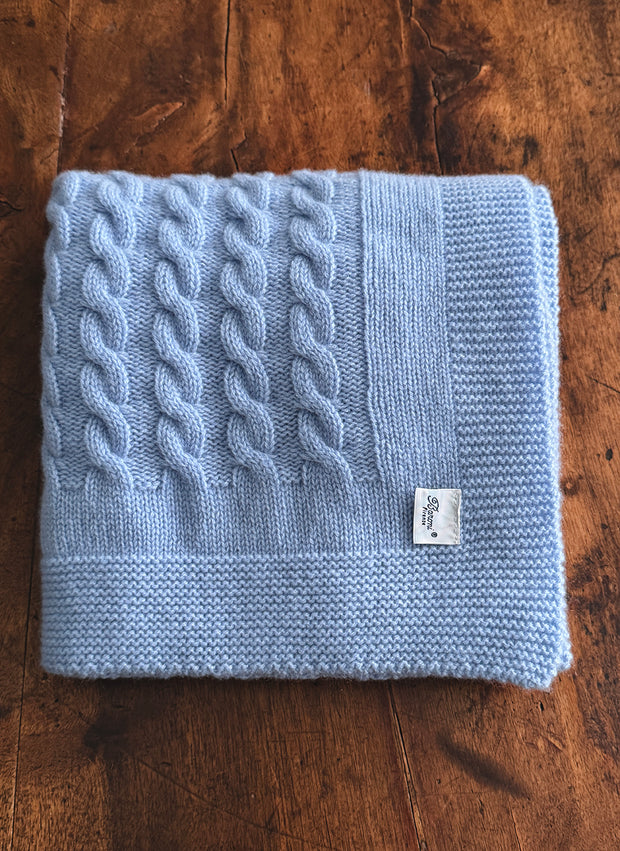 COPERTINA IN PURO CASHMERE 