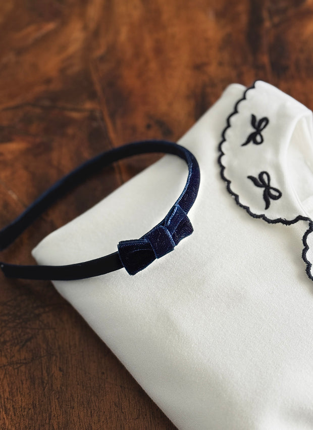 Cerchietto di velluto